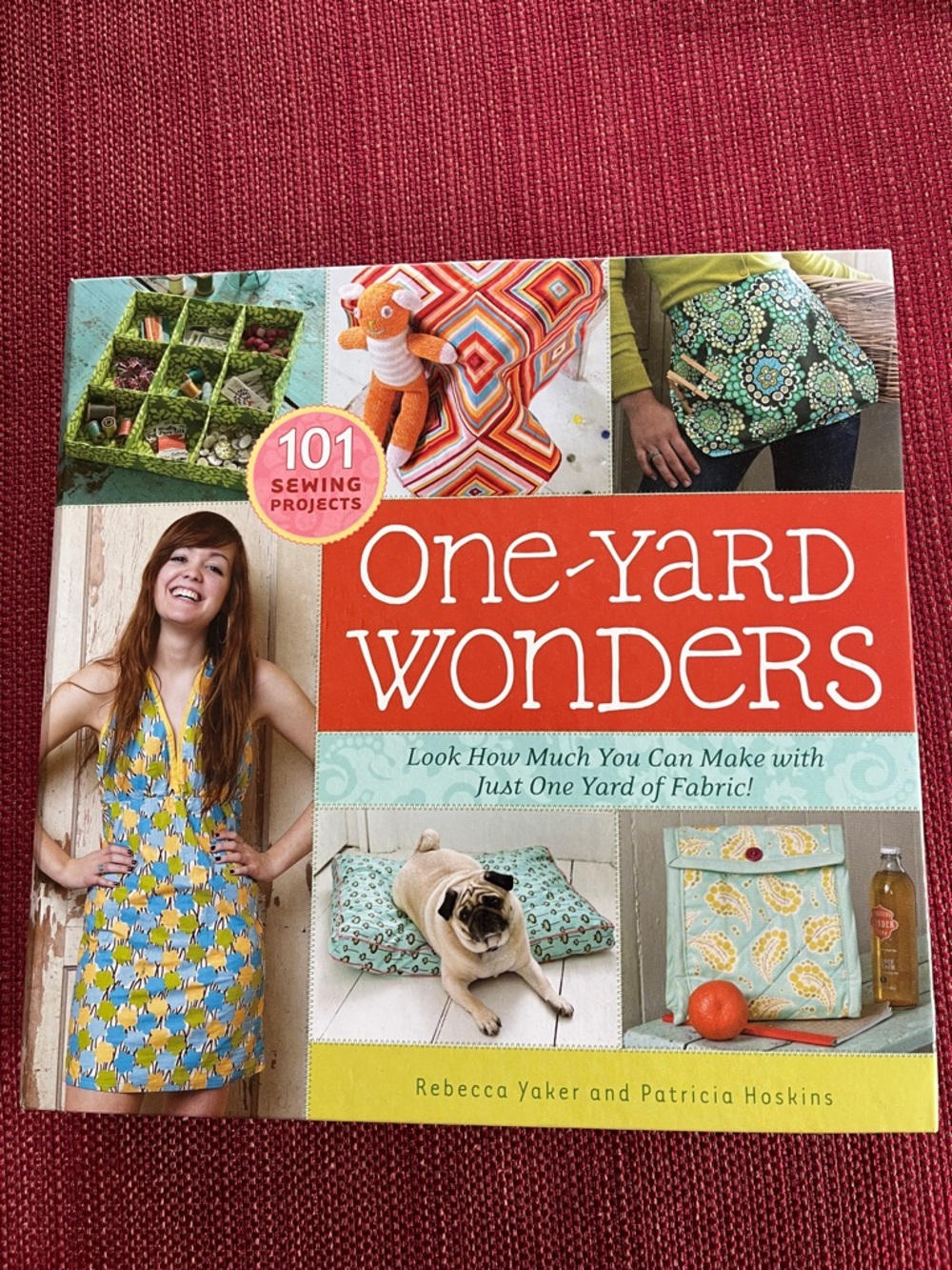 One-Yard Wonders Sewing Book - Red Cover